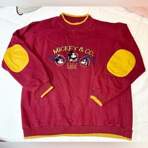 Vintage Disney Mickey & Co Long Sleeve Sweatshirt